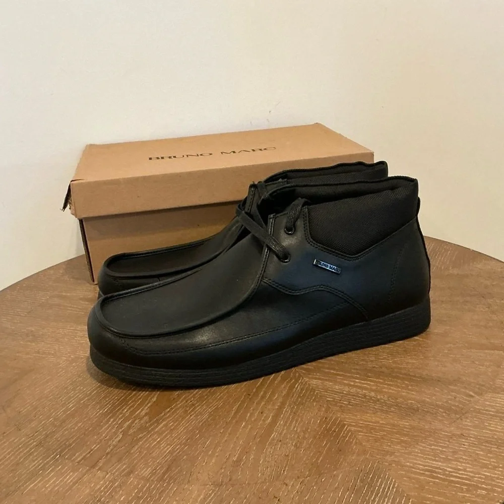 Bruno Marc Men's Classic Wallabee Chukka Boots